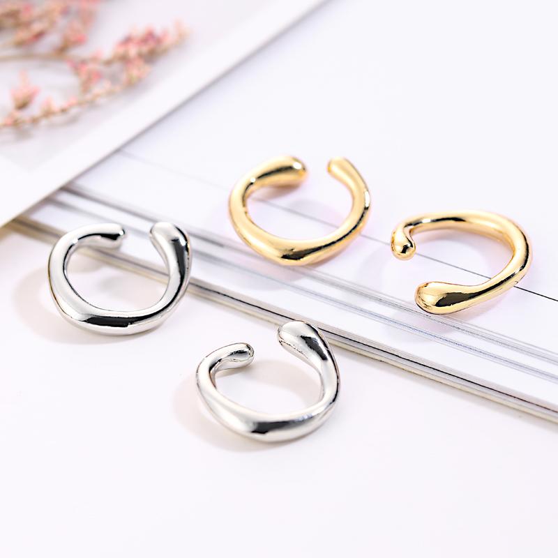 

Fake Piercing Earring Simple Earcuff Tasteful Clip On Earrings For Women Ear Cuff Jewelry For Girl pendientes mujer