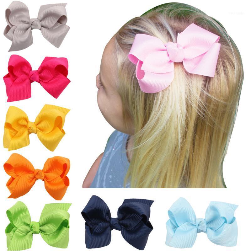 

baby girl cloth bows hair clips headband Infant hair accessory newborn Headwear tiara Gift Toddlers hairpins bandage1