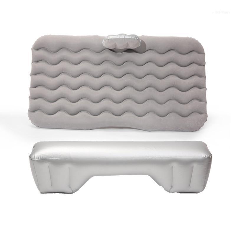 

Other Interior Accessories Car Air Mattress Travel Bed Inflatable Split Back Seat Rest Cushion Sofa Pillow Outdoor Camping Sleeping Mat1