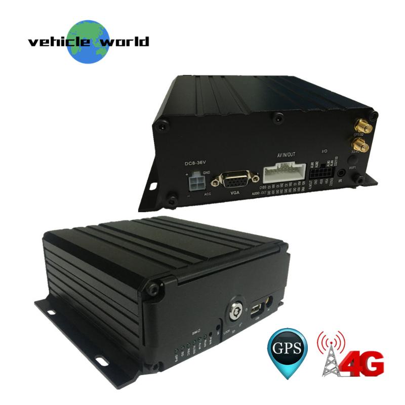 

Vehicle Car Taxi Trailer Truck School Bus 2.0MP AHD 1080P SD Card HDD 4Ch GPS 4G Mobile DVR