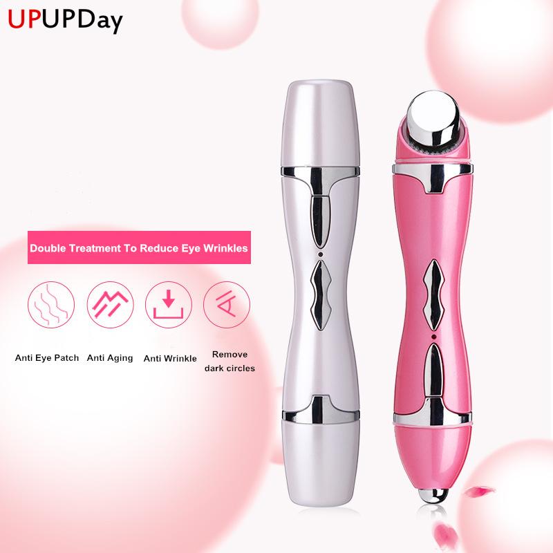 

Electric Eye Massager Eye Care Massager Sonic Ion Photon Anti Aging Wrinkle Relieve Dark Circle Massage Machine LED Light