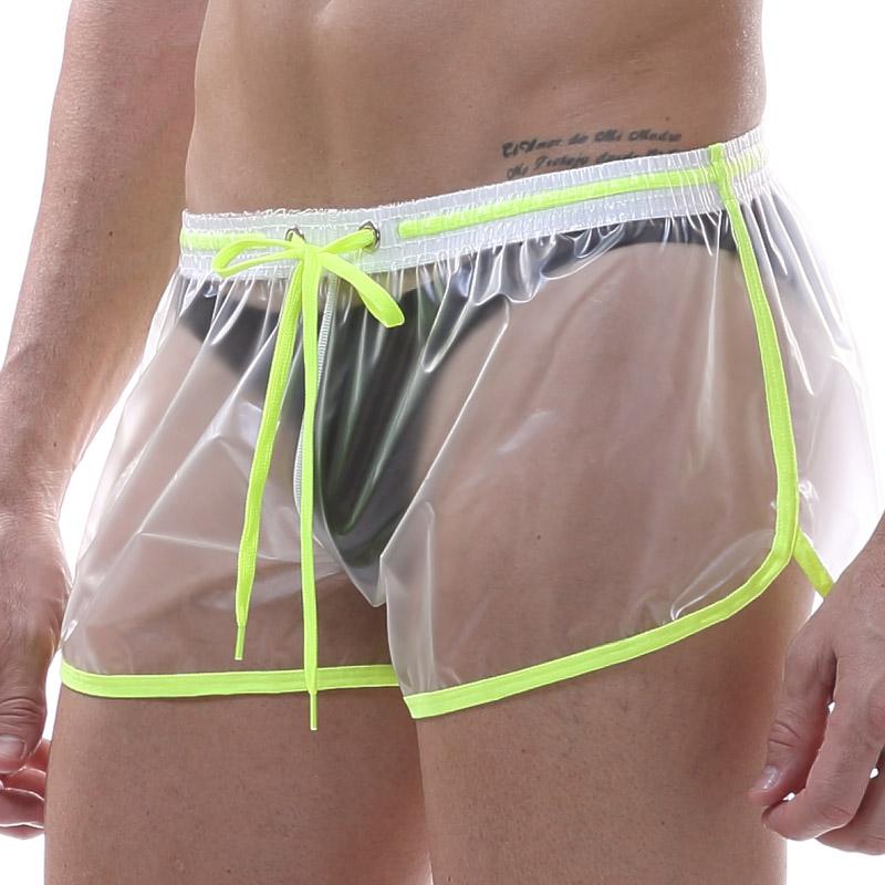 

Men Swimwear Men Beach Shorts Transparent Quick Dry Waterproof Board Shorts Bathing Suits Swimming Boxers Trunks