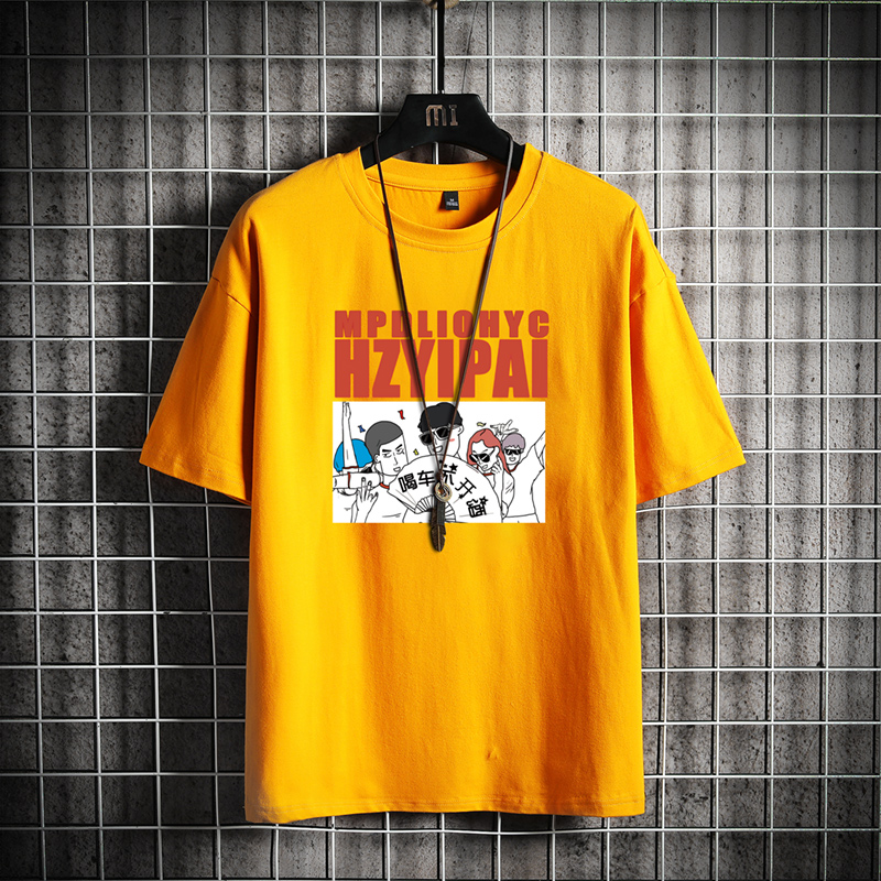 

Man's T-shirt Men Women 2020 Oversized Graphic Tee Anime Hip Hop Japanese Streetwear Harajuku Tshirt Male T Shirt Men, Black t-shirt men