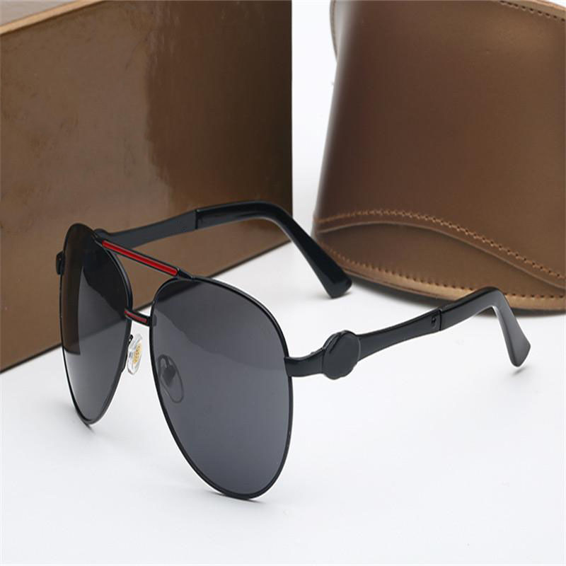 Wholesale Mens Womens Designer Sunglasses Sun Glasses Round Fashion Gold Frame Glass Lens Eyewear For Man Woman With Original Cases Boxs Mixed Color