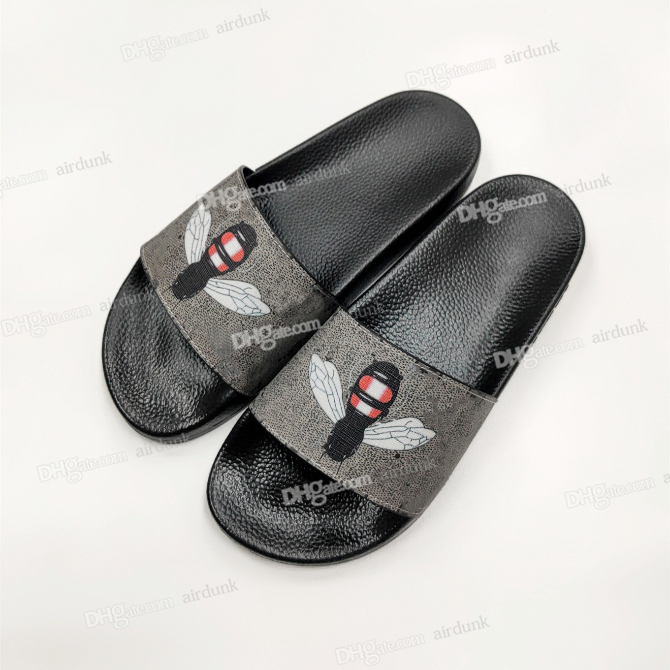 

Classical Men slides Women Sandals Shoes Slippers Pearl Snake Print Slide 2021 fashion Summer Wide Flat Lady Sandal Slipper Dust Bag 35-46