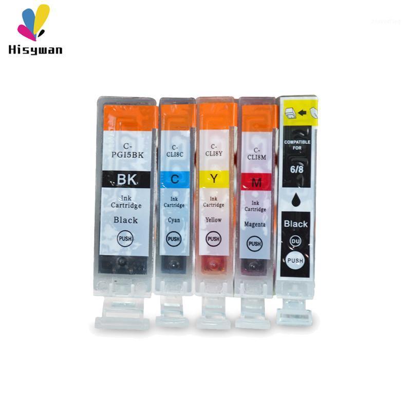 

Hisywan PGI5BK Ink cartridge For Canon PGI5 CLI8 iP4200 iP4300 iP4500 iP5200 MP500 MP530 MP600 MP610 printer For PGI-5BK CLI8BK1