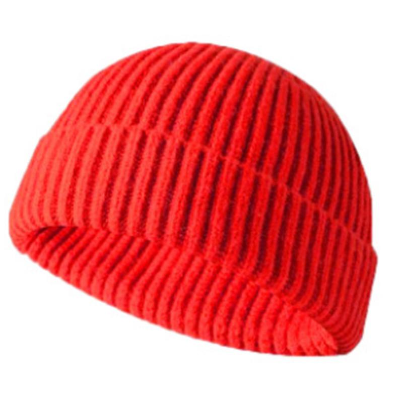 

2020 New Warm Cuffed Cap Knit Stretch Beanie Hat Winter For Men Women UK, Black