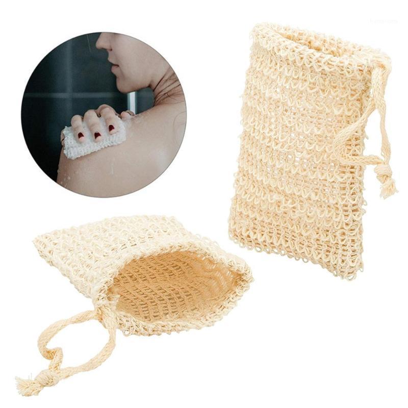 

Soap Saver Bag Soap Net Handmade Cotton Sisal Bag Homemade Mesh1