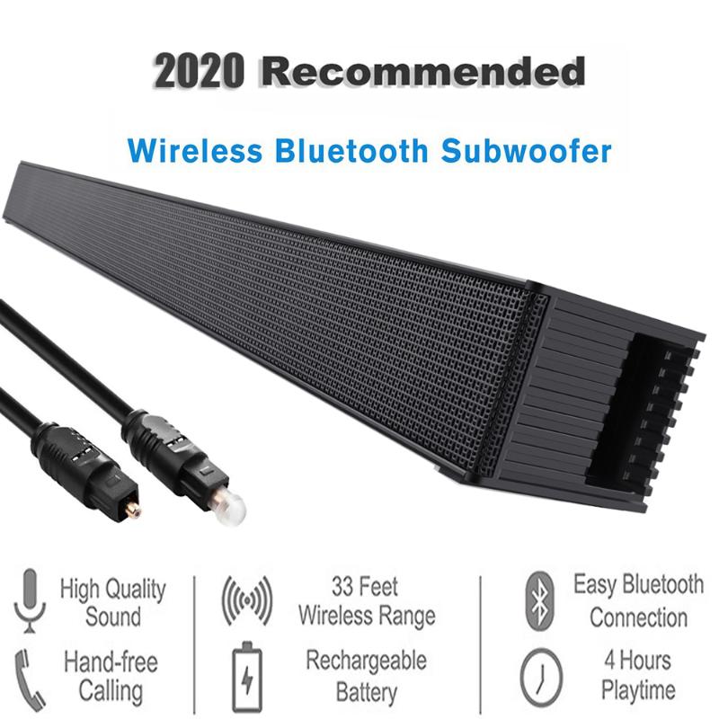 

Rsionch Sound Box Soundbar for TV 40W Powerful Bluetooth Speaker PC Speakers Music Center TV Speaker Home Theater Sound System