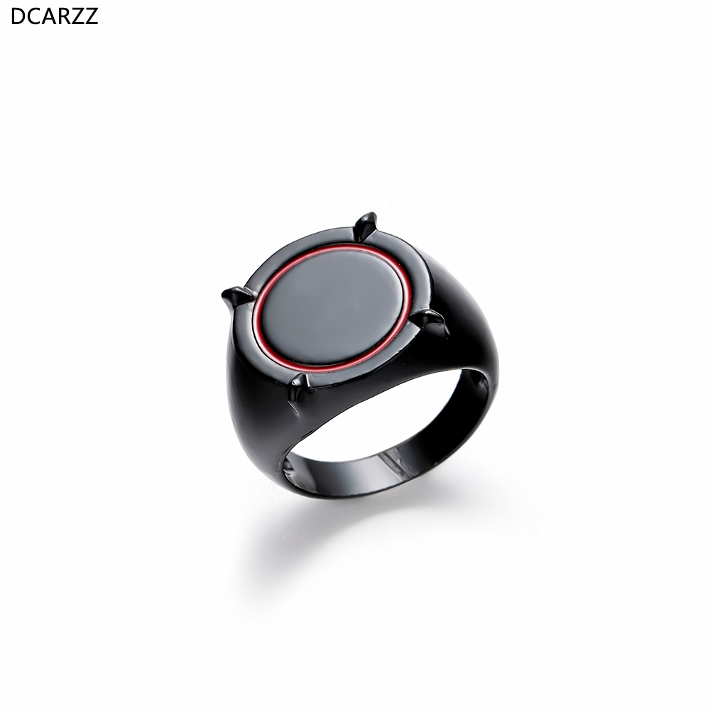 

Ladybug and Cat Noir Adrien Ring Women Kids Black Ring Cat Noir Fans Cosplay Anime Cartoon Jewelry Party Engagement Ring