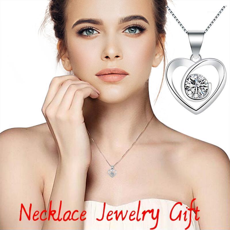

Pendants for Women Love Heart Necklace Charm Pendant With Crystals Jewelry Gifts For Women Necklace Accessories Jewelry1