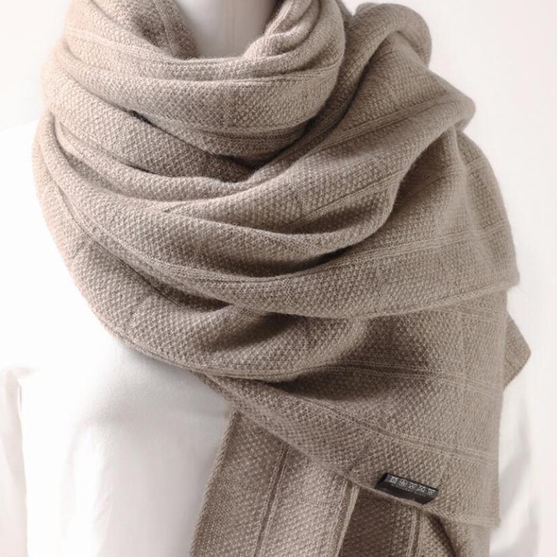 

Cashmere Scarf High Quality Color Khaki Big Size Cashmere Scarf Women Shawl Lady Free Shipping