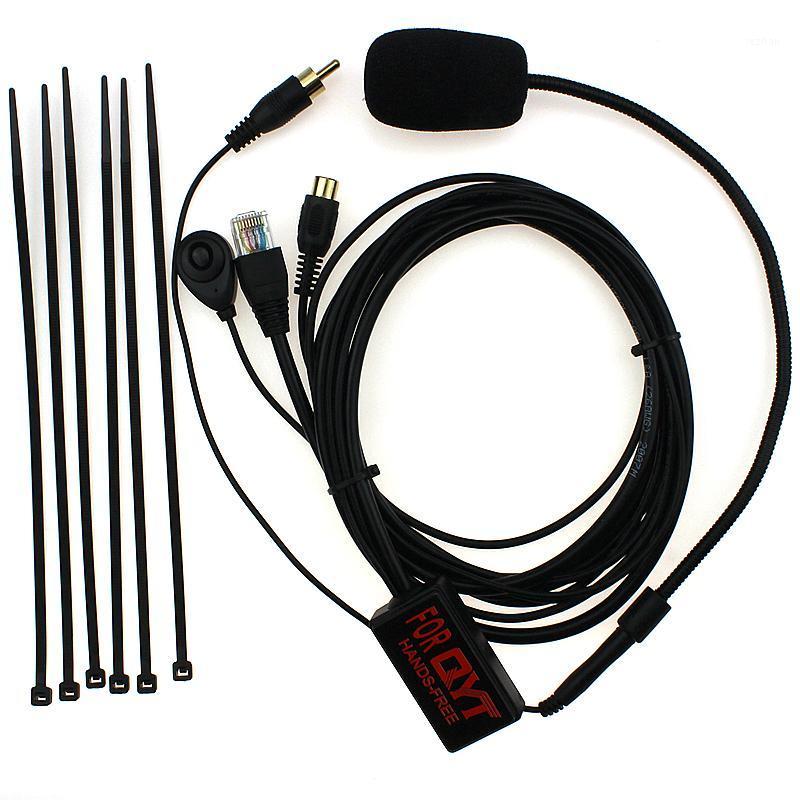 

Hands-free Crystal Finger PMIC Microphone for Mini Car Radio QYT KT8900/KT8900R Walkie Talkie1