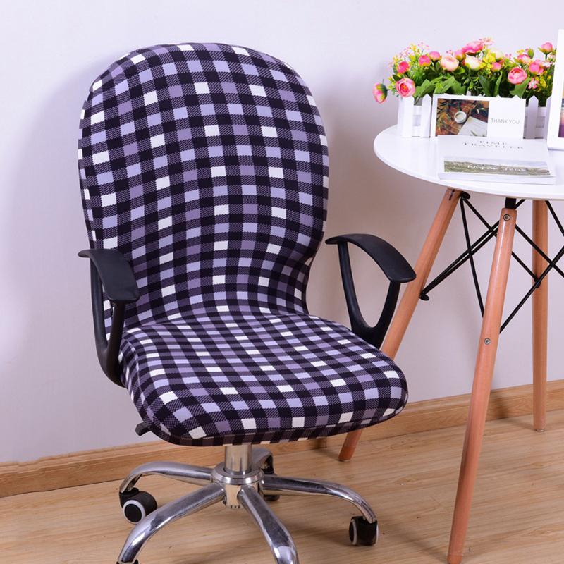 

Home Office Computer Chair Cover Spandex Stretch Elastic Swivel Rotate Seat New
