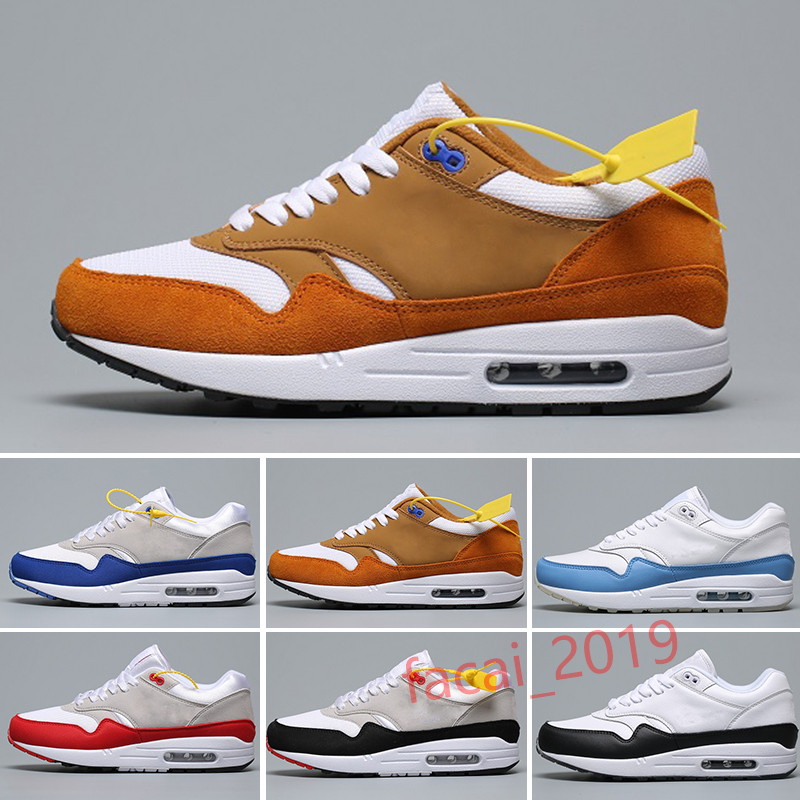

2020 Tokyo Maze Bred 1s men women shoes 1 Anniversary royal Patch Atomic Teal Parra Puerto Rico 87 air mens trainers sports sneakers F9