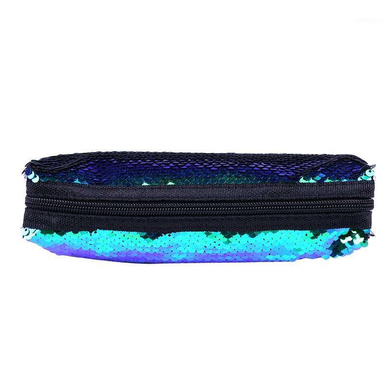 

Reversible Sequin Pencil Case For Girls School Supplies Super Big School Stationery Gift Magic Pencil Box Case1