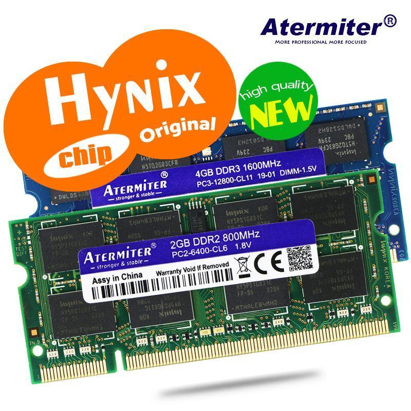 

1GB 2GB 4GB 8GB 2G 4G PC2 PC3 DDR2 DDR3 667Mhz 800Mhz 1333hz 1600Mhz 5300S 6400 8500 10600 Laptop memory notebook RAM hynix chip1