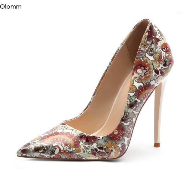 

Olomm New Women Pumps Stiletto High Heels Pumps Charm Pointed Toe Gorgeous Coffee Pink Party Dress Shoes Women Plus US Size 4-131, D1754 pink