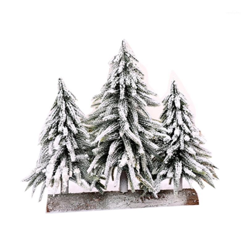 

Christmas Tree Ornament Desktop Decoration Xmas for Mall Window Snow Spruce Decor Christmas Decorations for Home1