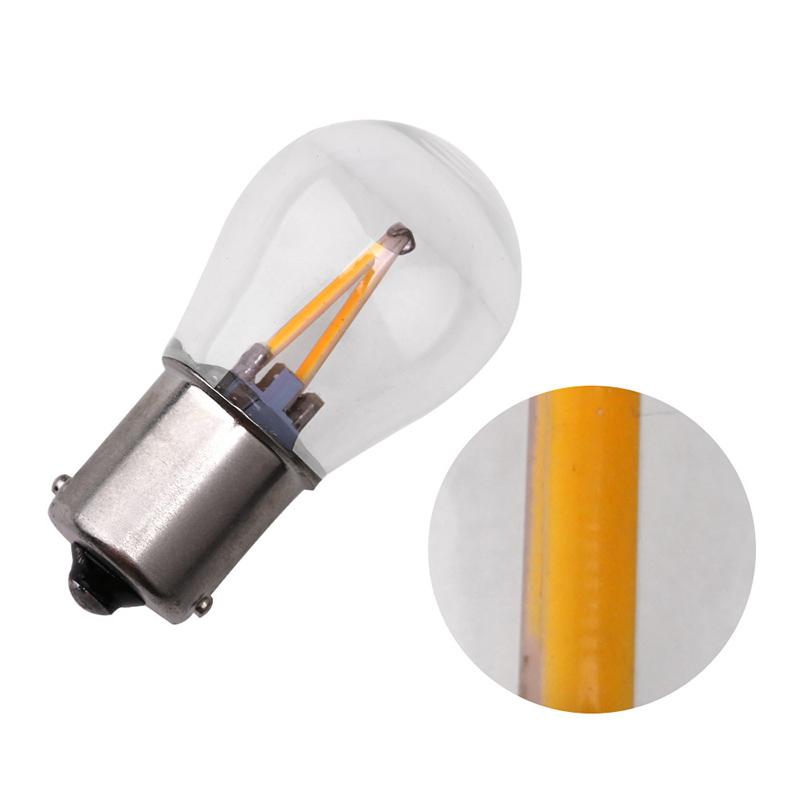 

2 Pcs BAY15D 1156 1157 Car Reverse Brake Turn Signal Backup Light Bulbs, As pic