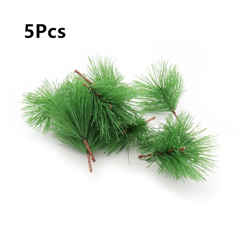 

5 Pcs Artificial Pine Needles Xmas Tree Decor Needle Mixed Branchs Christmas Ornament Supplies Christmas Decorations for Home1