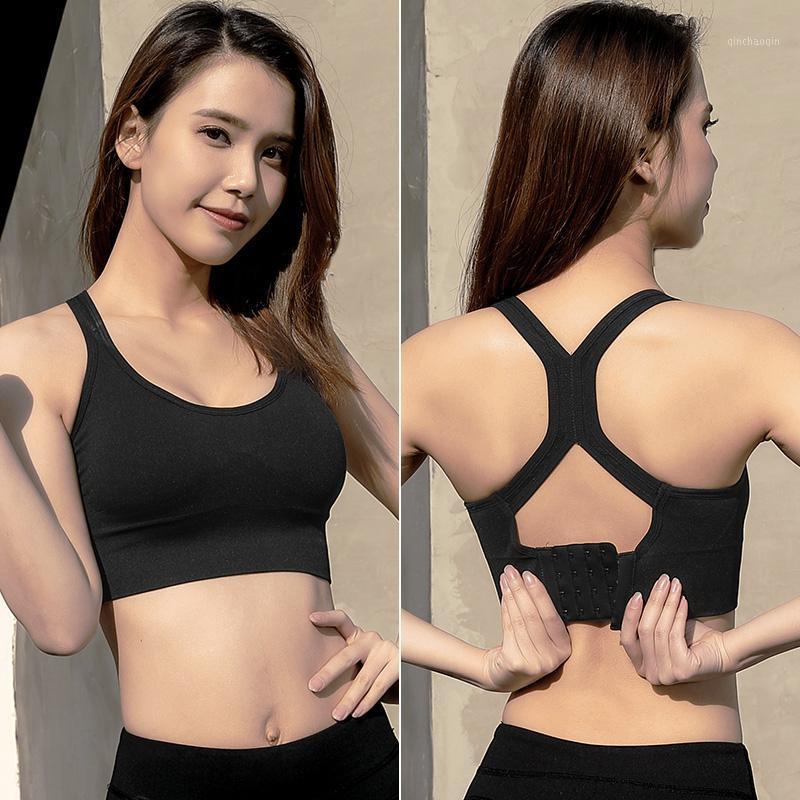 

Seamless Sexy Sports Bras Solid Women Push Up Shockproof Crop Tops Athletic Gym Running Fitness Sportwear Vest Mujer Brassiere1, Yg613yw