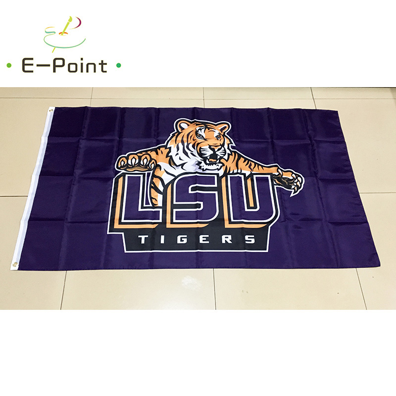 

NCAA LSU Tigers Flag 3*5ft (90cm*150cm) Polyester flag Banner decoration flying home & garden flag Festive gifts