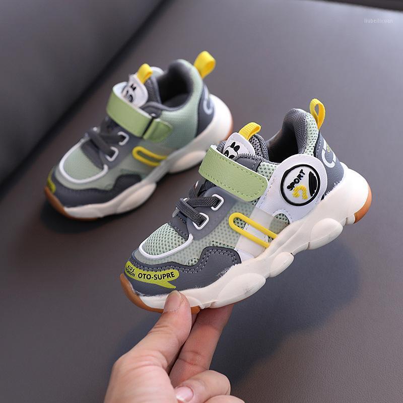 

Fashion Spring New Boys Girls Shoes Children's Functional Sneakers Anti-slip Soft Soles Kids Baby Toddler Shoes1, Green
