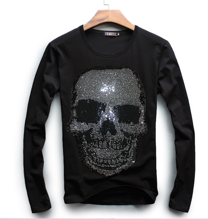 

2021 Fine Fitness the Long Neck Cotton with High Quality Casual T-shirt 1r1f, White