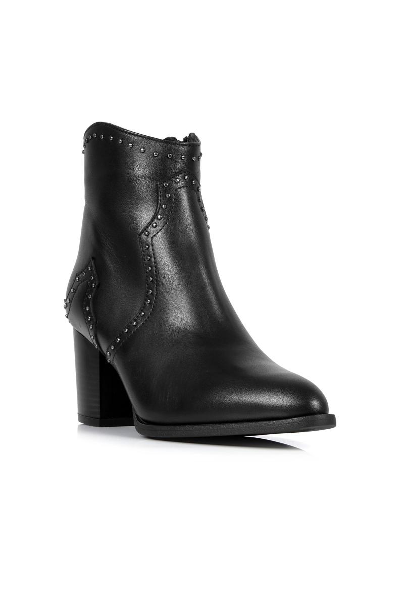 

OBLAVION Rice 100% Genuine Suede Leather Women's Boots Keep Your Feet Warm and Waterproof in Winter, Black