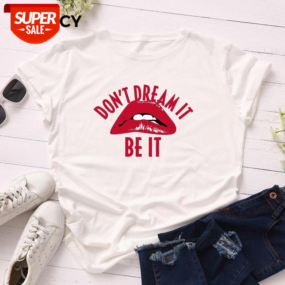 

JFUNCY 100% Cotton Summer T Shirt Women O-neck Short Sleeve Woman Tees Tops Oversize S-5XL Casual Female T-shirts #yx2p, White