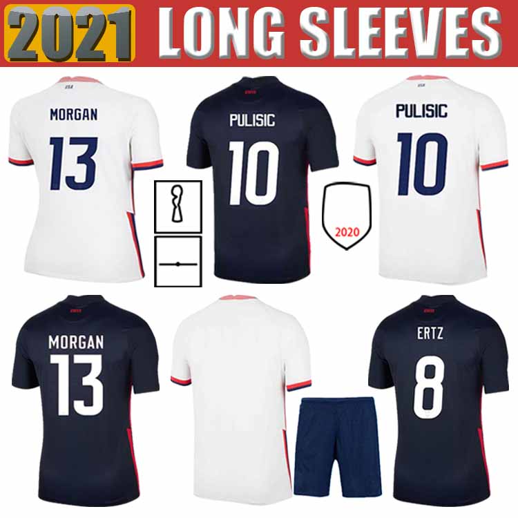 

2021 Men + Kids kid BRADLEY PULISIC LLOYD Fans Version Customize Soccer Jersey 17 HEATH 8 ERTZ 13 MORGAN 15 RAPINOE Football shirt, Black;yellow