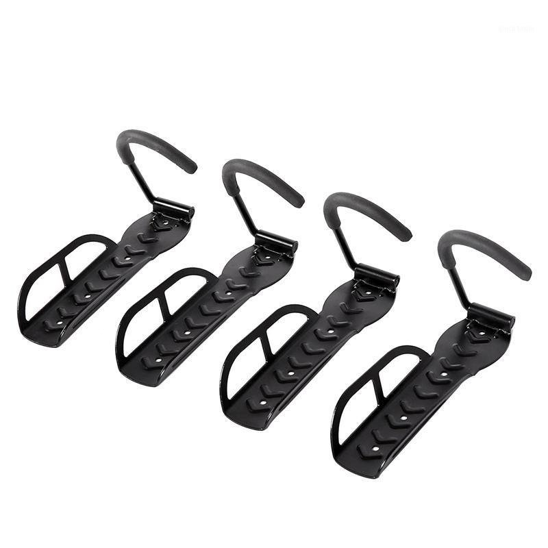 

4 Pack Bike Rack Storage Wall Mount Bicycle Hanger Hook for Indoor Garage Shed,Black1