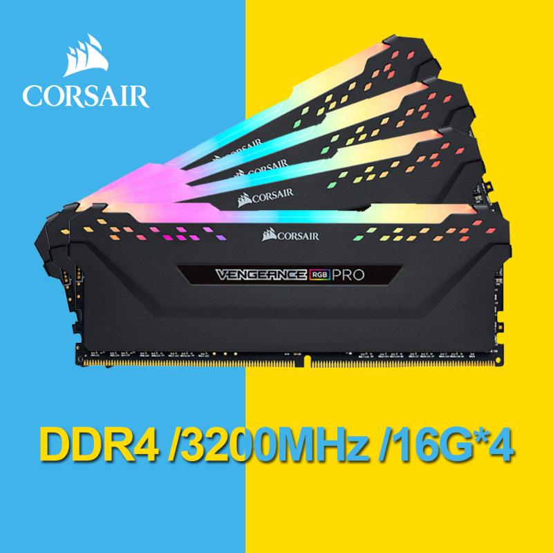 

Vengeance RGB Pro 64GB (4x16GB) DDR4 3200 MHz(PC4-25600) C16 Desktop Memory Memoria Ram Module