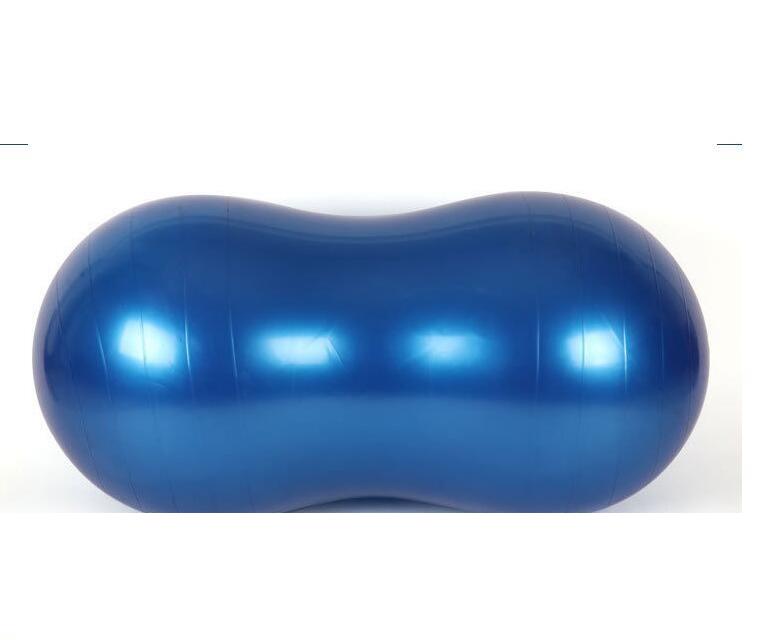 

Yoga message balls home fitness workout exercise double ball Yoga Pilates ball inflatable Gymbody balance ball wholesale, Red