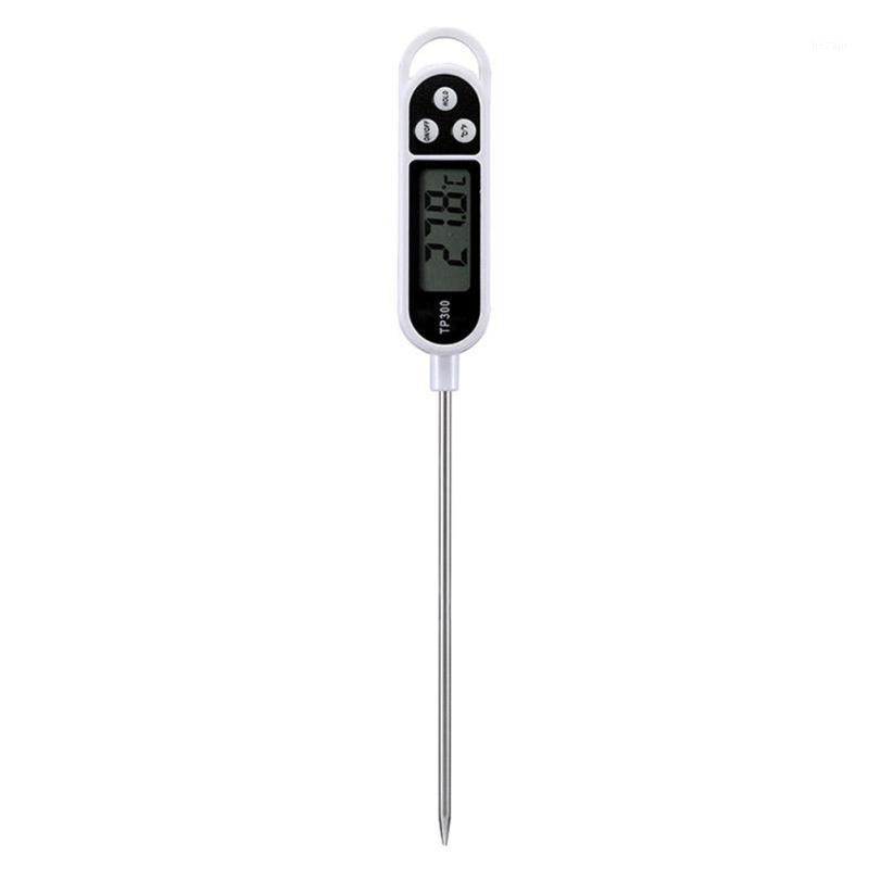 

TP300 Stainless Steel Thermometer Digital Probe Screen Display Milk Oven Cooking BBQ Meat1