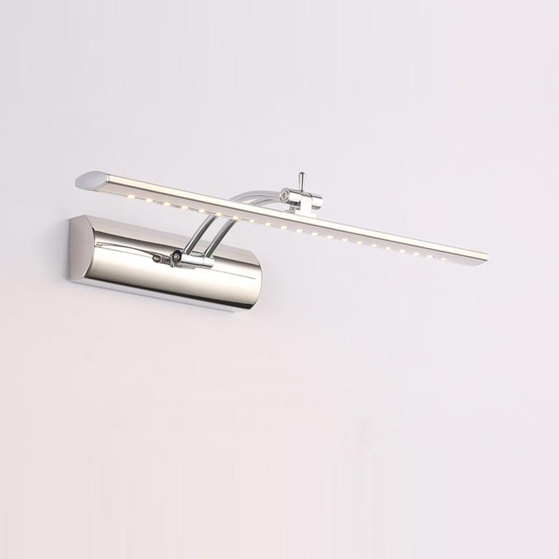 

40CM 5W 55CM 7W LED Makeup Mirror Light Modern Cosmetic Stainless Steel Wall Lamp Bedroom Bathroom Mirror Front Light AC85-265V