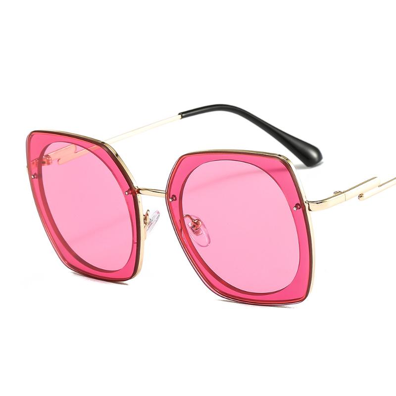 

Retro Square Sunglasses Women Men Polygon Sun Glasses Shades Female Oversized Sunglass Black Ladies UV400 OT3747