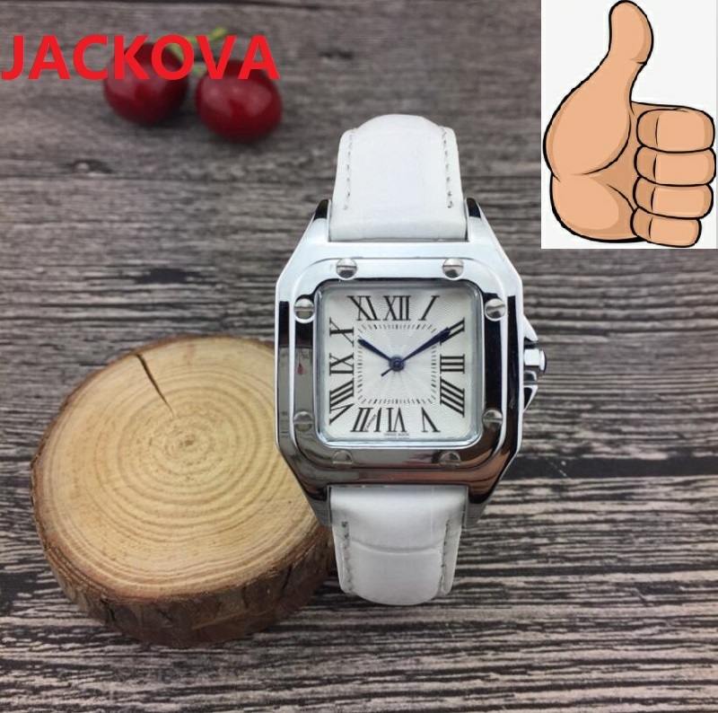 

Fashion Lady Dress Square Watch Women Quartz Movemetn watches Pink Blue Leather Bracelet High quality resistant Sapphire Glass Clock, As pic