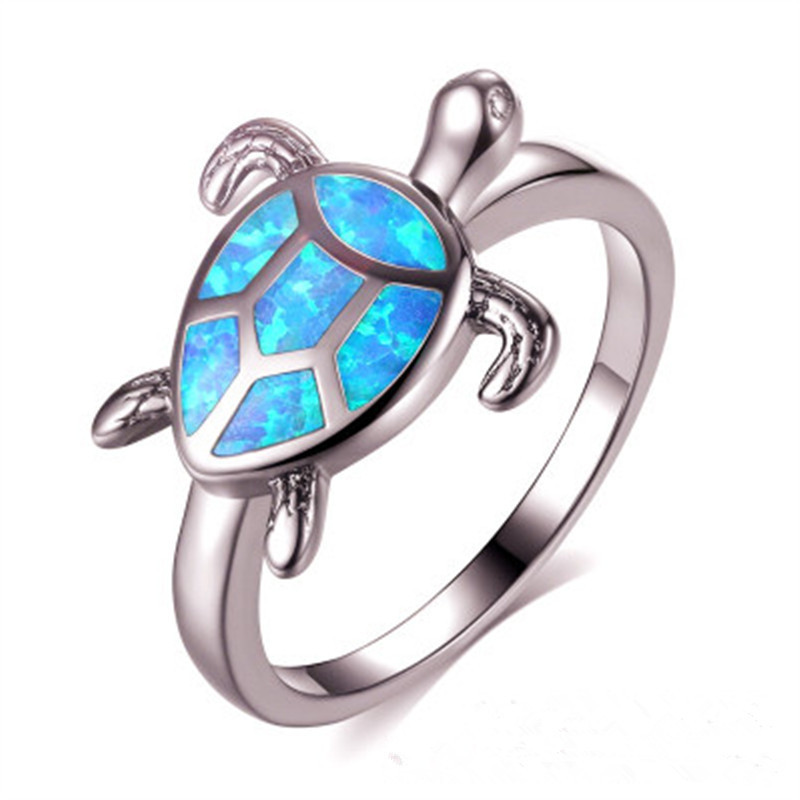 

Vintage Jewelry Korean Style Turtle Ring Classic Ladies Rings Gothic Accessories Luxury Jewelry gift