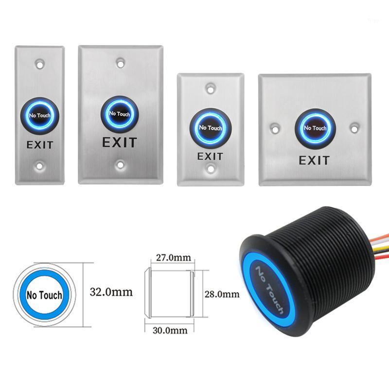 

IP68 Waterproof 304 Stainless Steel No Touch Infrared Lock Exit Button Door Release Switch Sensor For Door Access Control System1