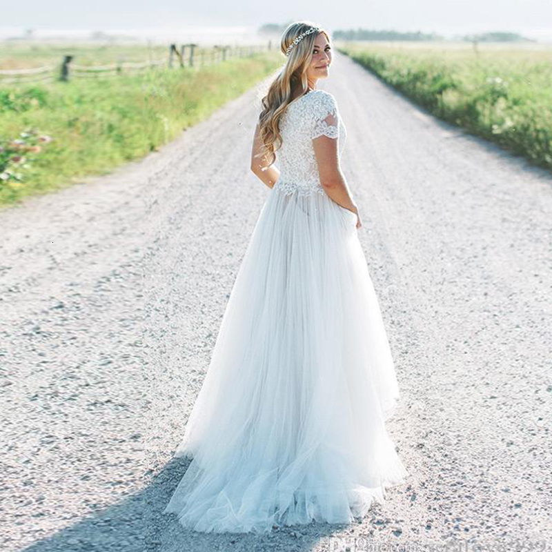 

2021 New Dress, Wedding Dress 55Q9, Ivory white