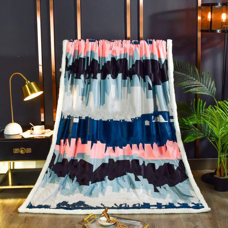 

Winter Autumn Home Blankets Fashion Soft Crystal velvet comfortable Blanket Luxurys Designers Blanket Size 150x200cm 200x230cm