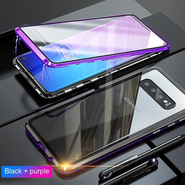 +3D Tempered Glass Screen Protectors//Cover 360 Full Body Military-Grade Anti-Drop Bumper Protective Mobile Case with Kickstand-Silver XJZ Compatible with Samsung Galaxy A40 Smartphone Case 2019