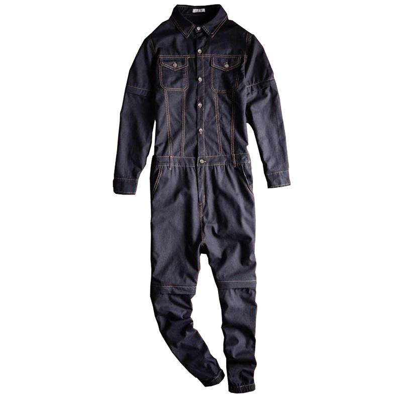

MORUANCLE Men's linen detachable sleeve short jumpsuits Joggers Two way overalls Black Purple