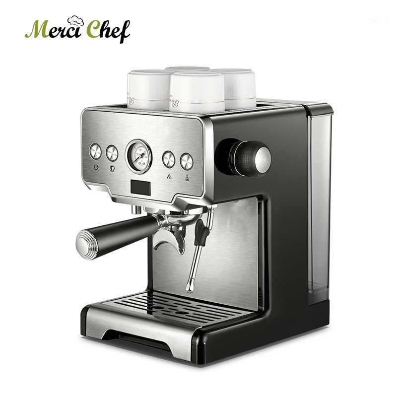 

ITOP Commercial Coffee Maker 15Bars Espresso Coffee Machine With Milk Bubble Semi-automatic Italian Machine CE1