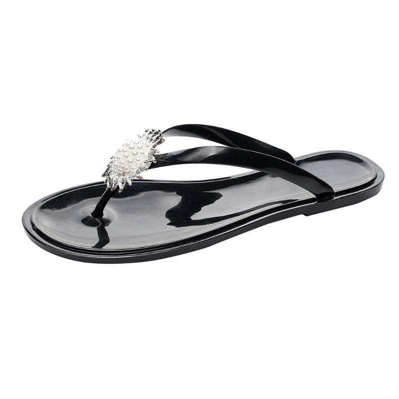 

JAYCOSIN Four Seasons Casual Shoes Women Fashion Flip Flops Non-Slip Breathable Flats Open Toe Shoe Slippers Beach Shoes Womans, Bg