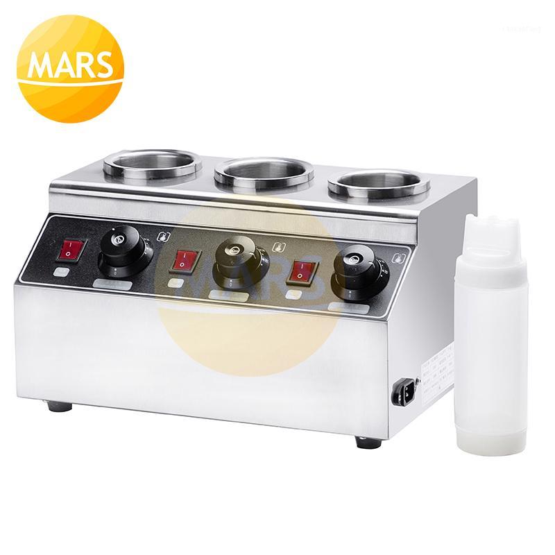 

Drop-In Heated Topping Dispenser Melter Commercial Electric Bottles Sauce Warmer Hot Chocolate Cheese Jams Warming Machine1