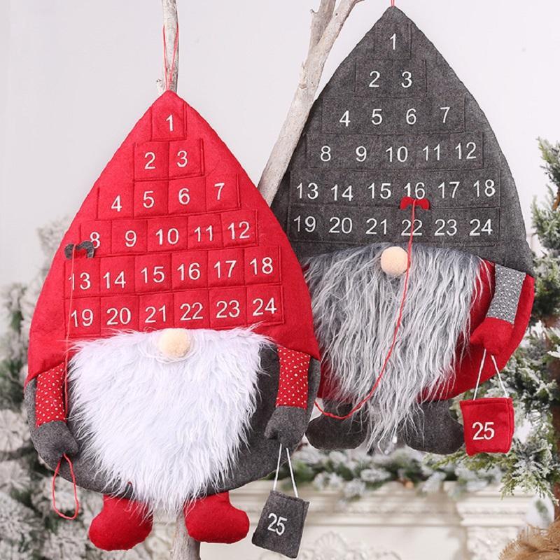 

Christmas Calendar Christmas Tomte Gnomes Calendar Countdown Ornaments Merry Gift Home Decorations for New Year1
