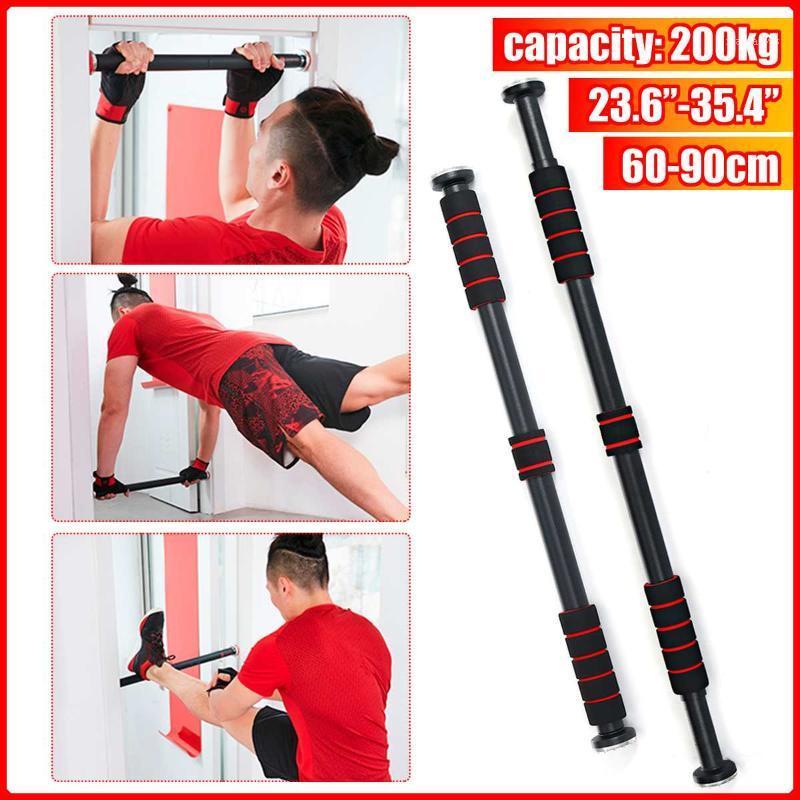 

SGODDE 200kg Adjustable Door Horizontal Bars Exercise Home Workout Gym Chin Up Pull Up Training Bar Sport Fitness Equipments1